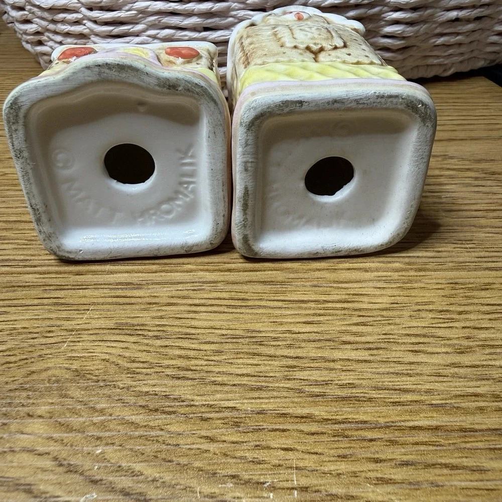 Otagiri Salt And Pepper Shakers Gingerbread Houses Holiday Japan Matt Hromalik